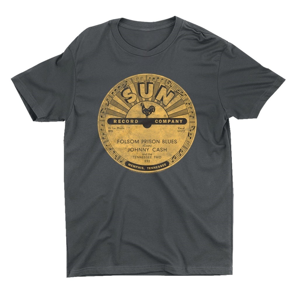 Folsom Prison Blues Record Label Shirt